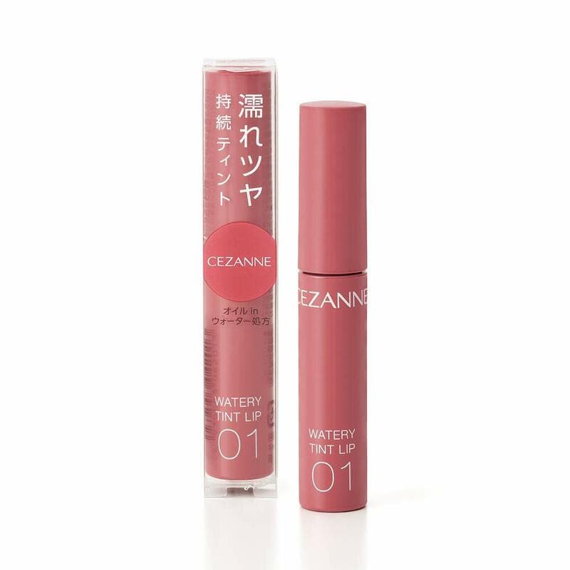 CEZANNE Watery Lip Tint 01 Natural Pink 4g 