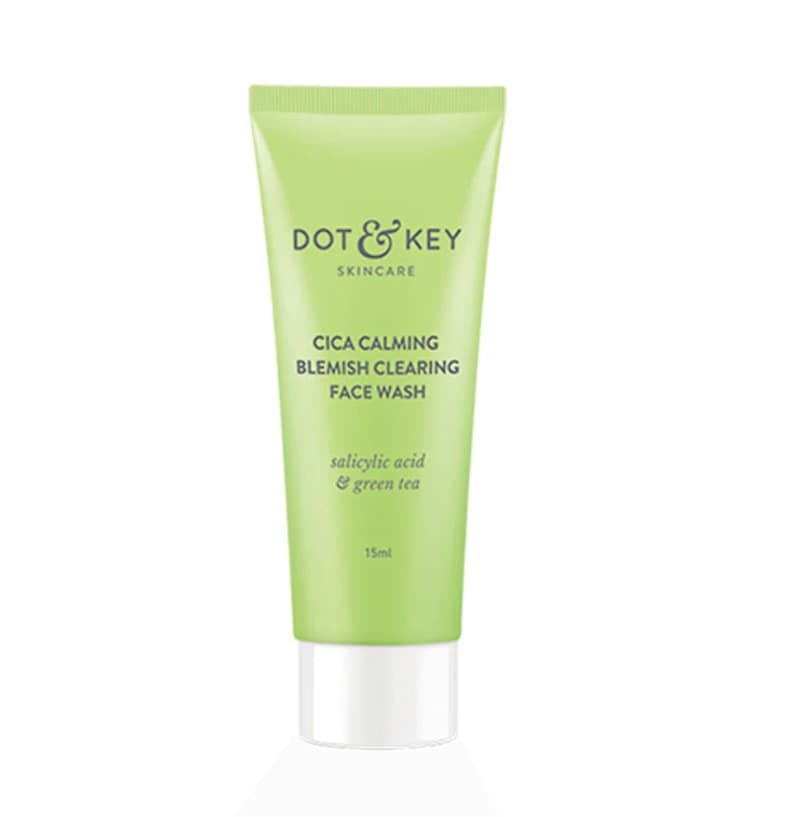 Dot & Key Cica Calming Blemish Clearing Face Wash 15ml 