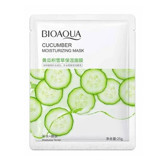 BIOAQUA Cucumber Moisturizing Sheet Mask - 25g
