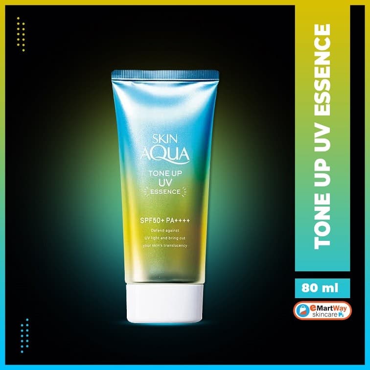 Skin Aqua Tone Up UV Essence SPF50+ PA++++ 80g Mint (2027/04/30) 