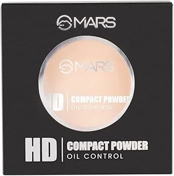 MARS HD Oil Control Compact Powder - 02 Vanilla  (8g) 