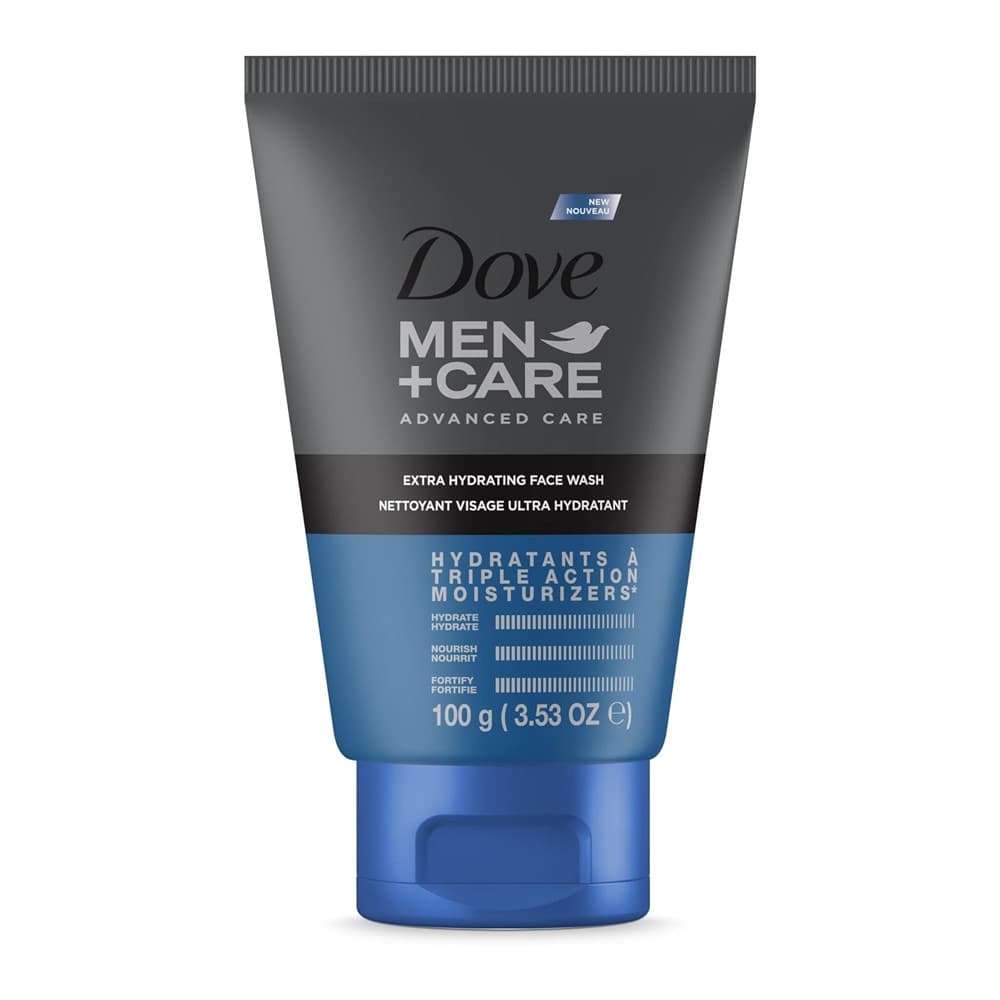 Dove Men Advanced Care Extra Hydrating Face Wash 100g 