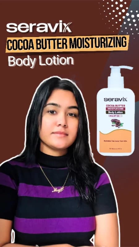 Seravix Cocoa Butter Moisturizing Body Lotion