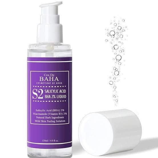 Cos De BAHA  Salicylic Acid BHA 2% Liquid (S2) 120ml 