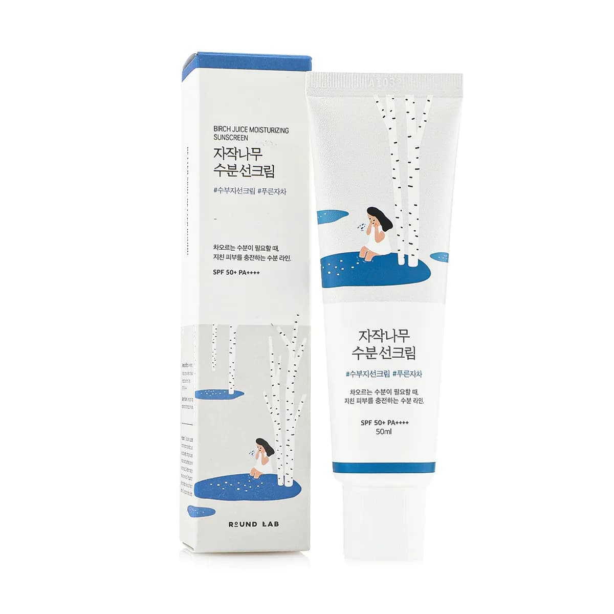 Round LAB Birch Moisturizing Sunscreen SPF 50+ PA++++