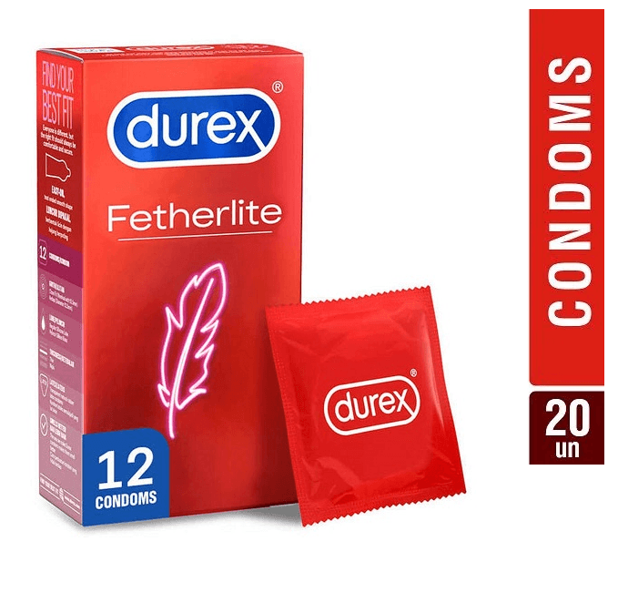 Durex Fetherlite - 12 Condoms (Exp 2026/12)