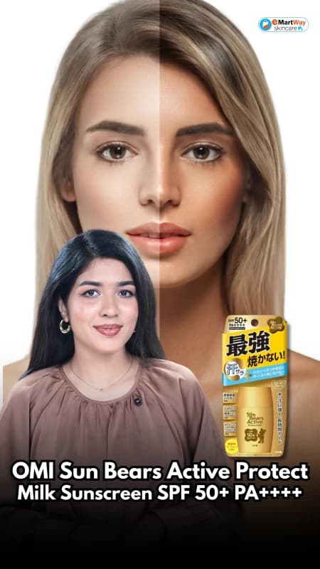 OMI Sun Bears Active Protect Milk Sunscreen SPF 50+ PA++++ 30g