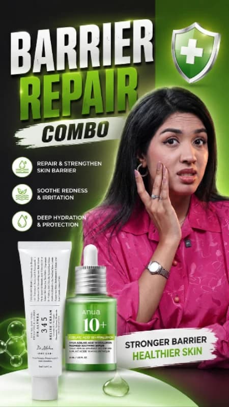 Calm & Repair Duo | ANUA Azelaic Acid 10 + Hyaluron Serum & Dr. Althea 345 Relief Cream Mini Set