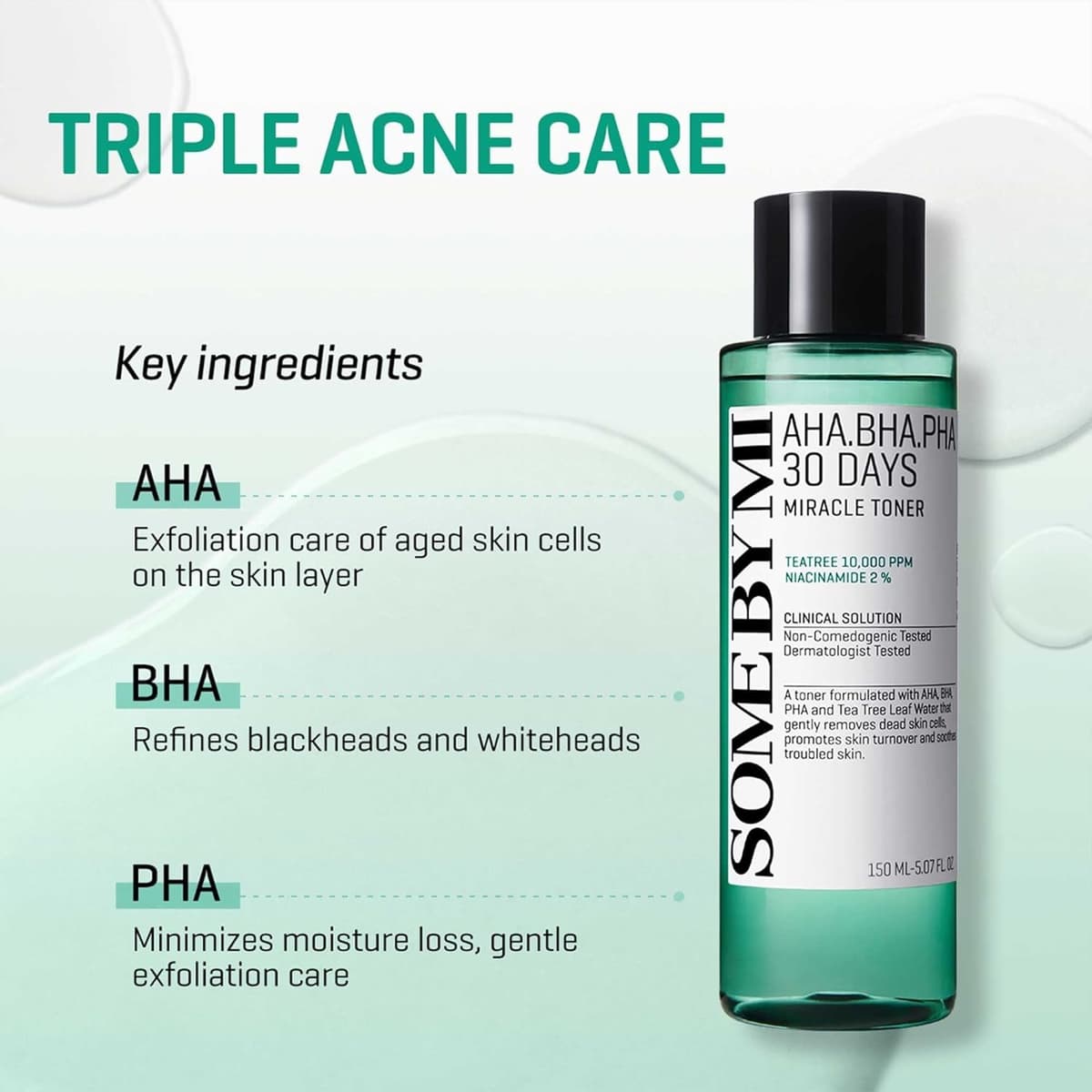 SOME BY MI AHA BHA PHA 30 Days Miracle Toner 150ml 