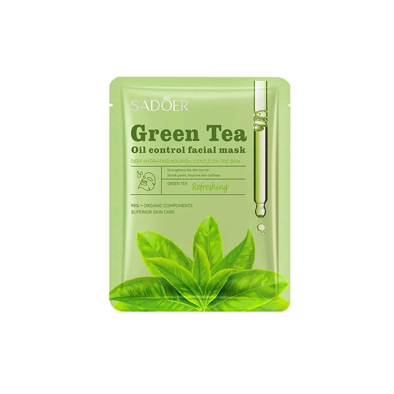 SADOER Green Tea Oil Control Facial Mask 25g
