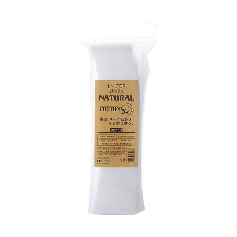 LMLTOP Natural Cotton Pad 80pcs