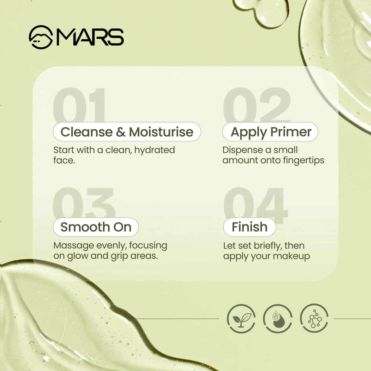 MARS Gripping Face Primer It's Glow O' Clock Primer 