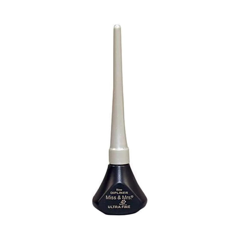 Miss & Mrs Ultra Fine Waterproof Black Dipliner Eye Liner 4.5ml