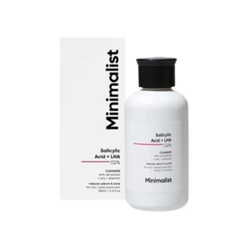 Minimalist Salicylic Acid + LHA 02% Face Cleanser- 100ml