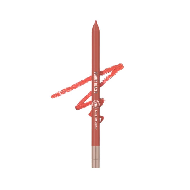 Beauty Glazed Lively Waterproof & Long Lasting Lip Liner B105 Coral 0.6g 