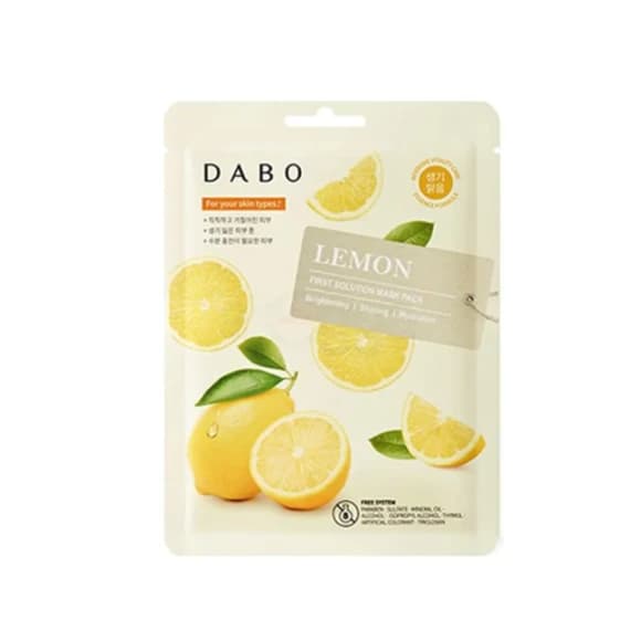 DABO Lemon Sheet Mask 23g 