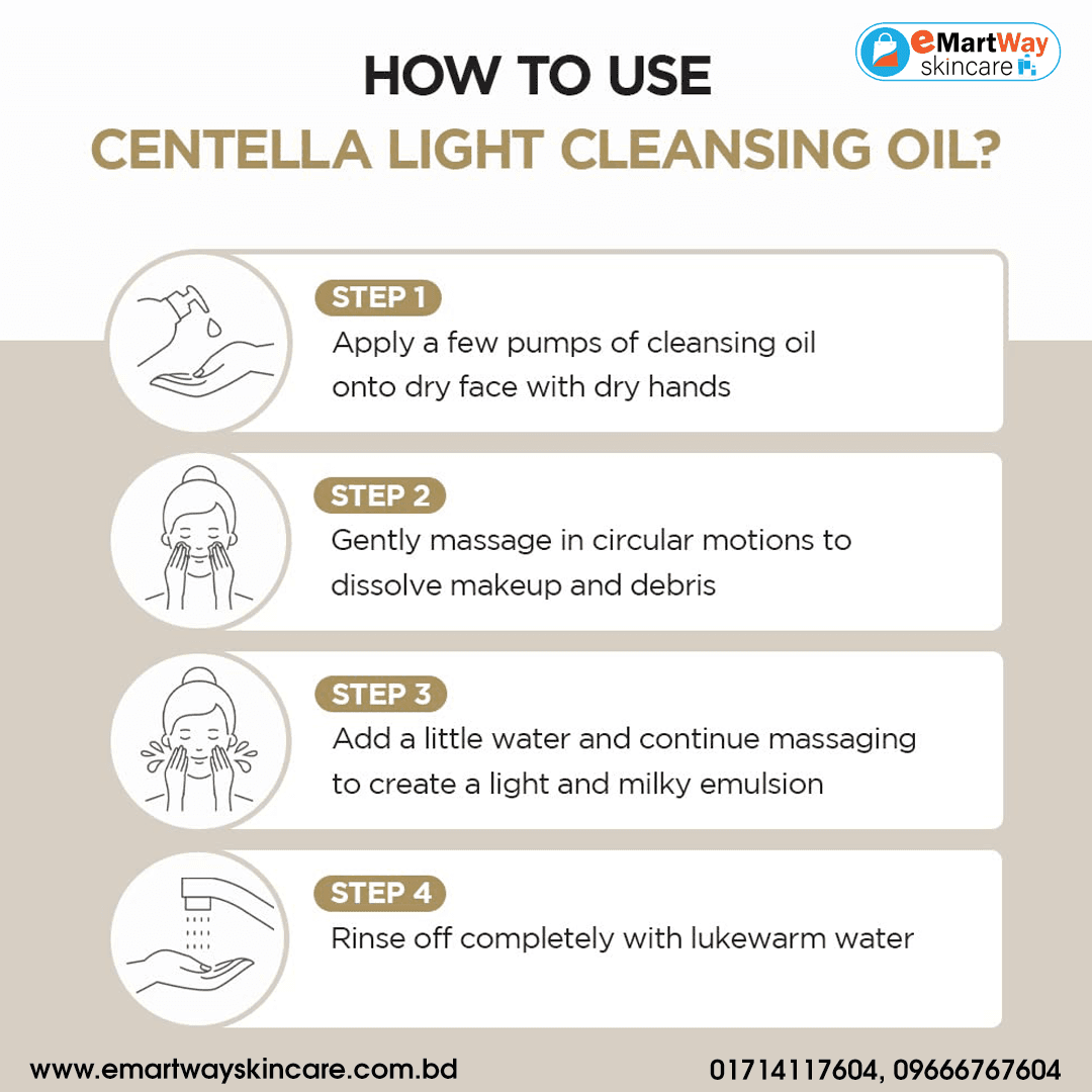 SKIN1004 Madagascar Centella Light Cleansing Oil 200ml 