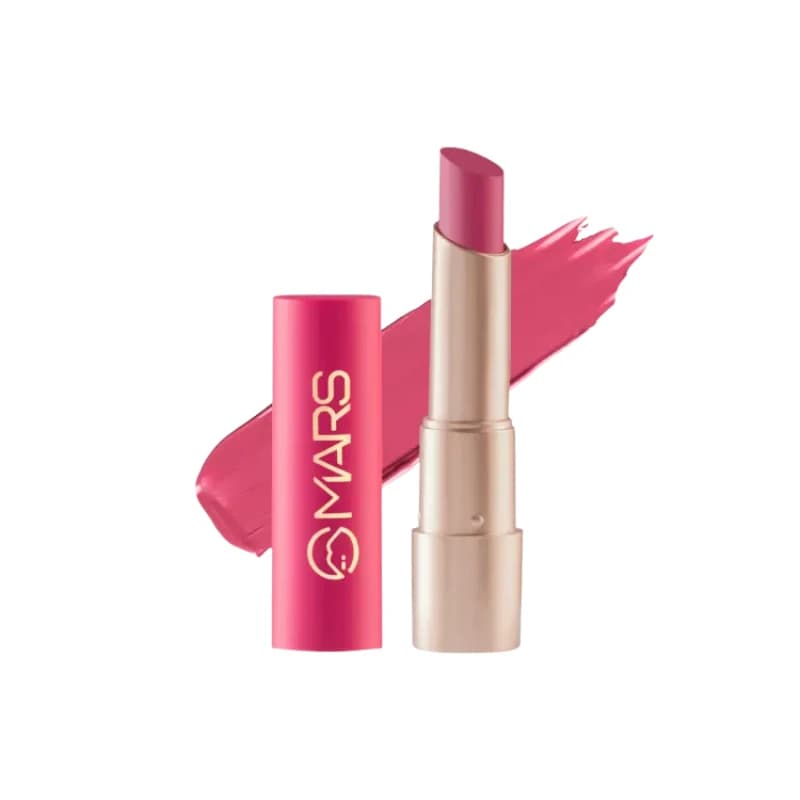 Mars Creamy Matte Lipstick - (Rock N Roll-23) 3.2g