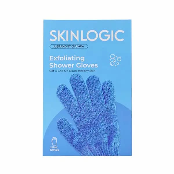 Skinlogic Exfoliating Shower Gloves 1Pair 