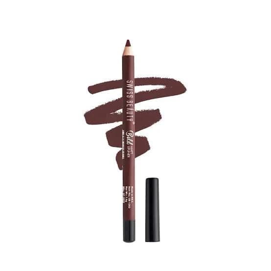 Swiss Beauty Bold Matt Lip Liner DARK CHOCOLATE -12