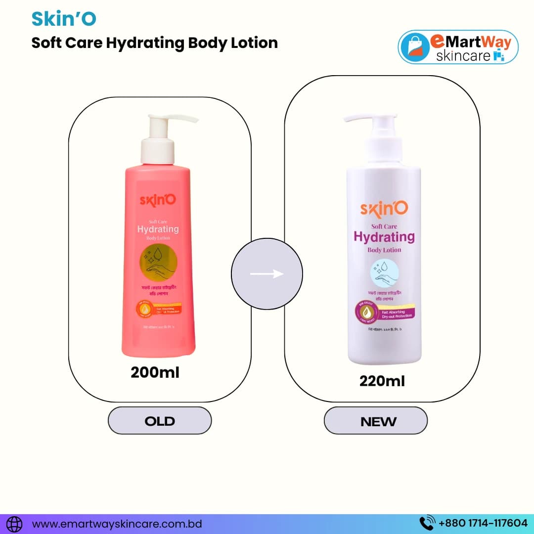 skinO Soft Care Hydrating Body Lotion 220ml 