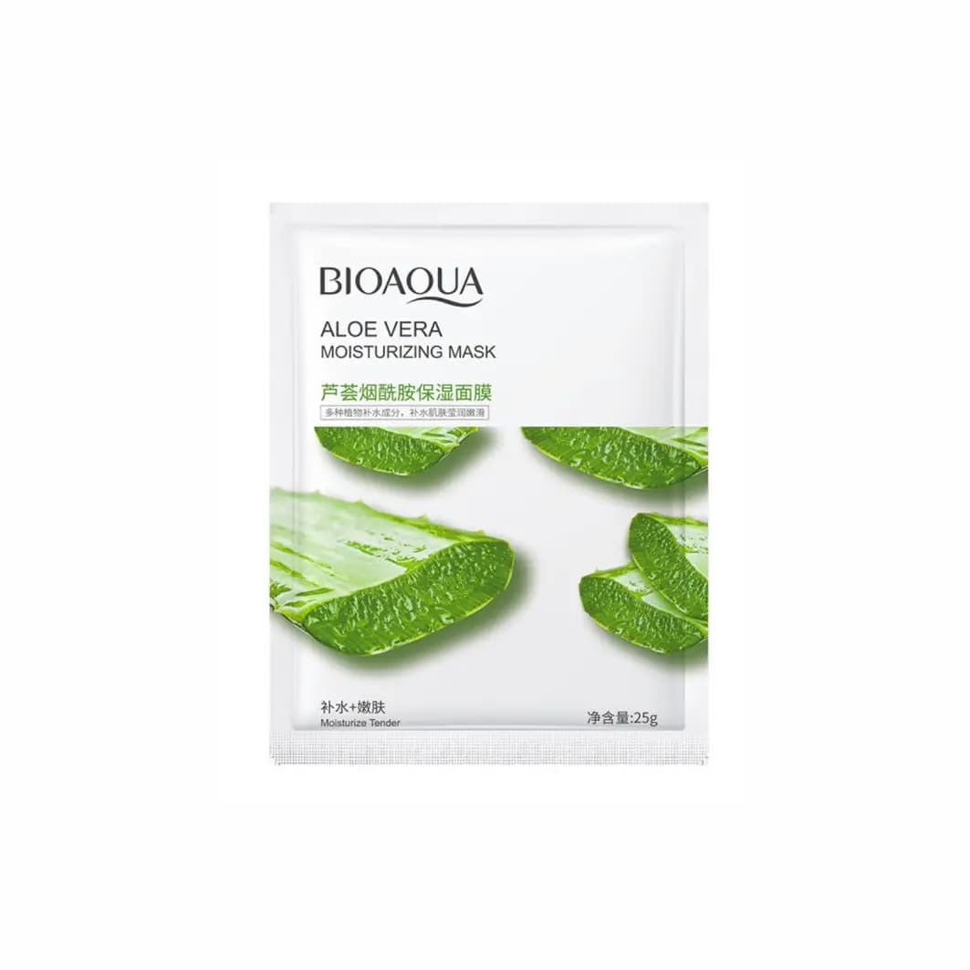 Bioaqua Aloe Vera Moisturizing Sheet Mask 25g 