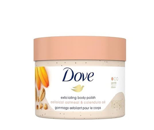 Dove Exfoliating Body Polish Colloidal Oatmeal & Calendula Oil-298g 