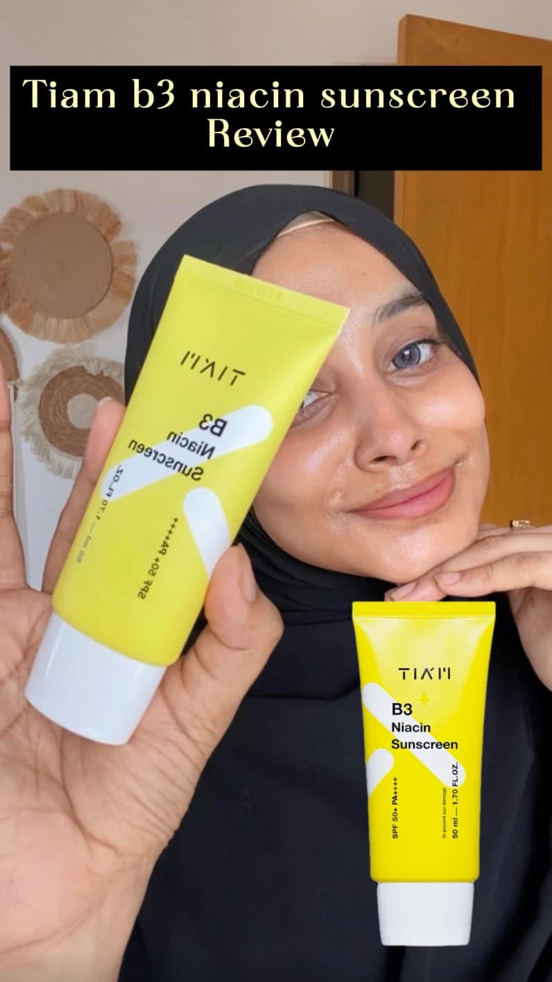 TIAM B3 Niacin Sunscreen SPF 50+ PA+++ 50ml Review | Benefits