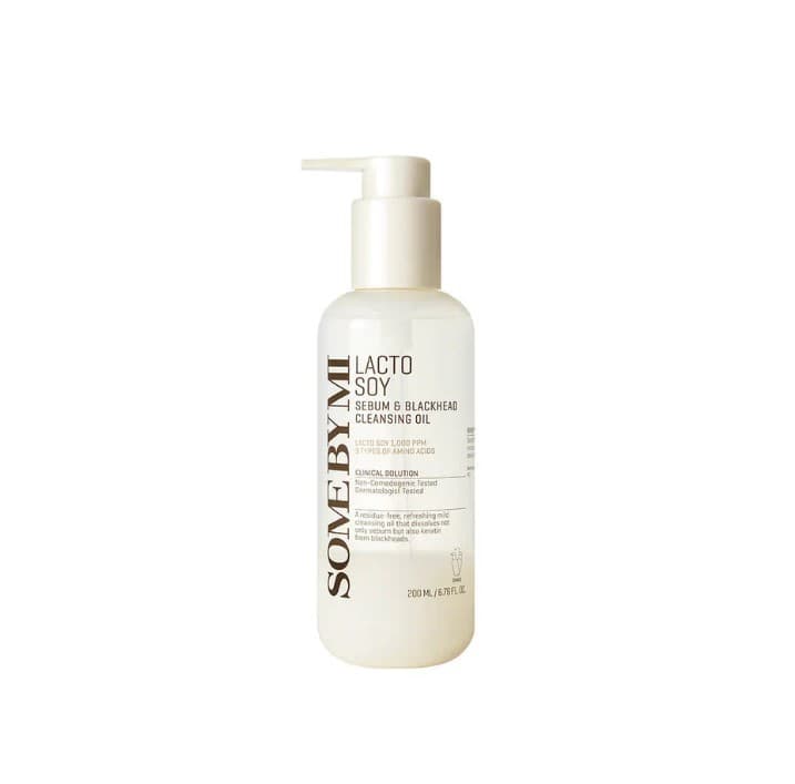 SOME BY MI Lacto Soy Sebum & Blackhead Cleansing Oil 200ml 