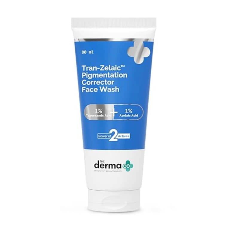 The Derma Co Tran Zealic Pigmentation Corrector Face Wash 80ml (EXP2026/11) 