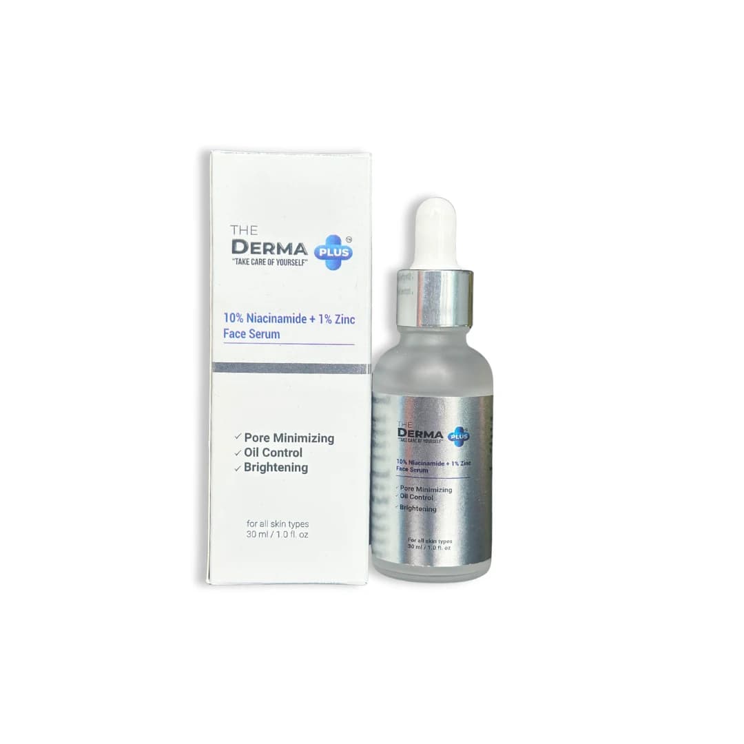 The Derma Plus 10 % Niacinamide +1% Zinc Face Serum 30 ml 