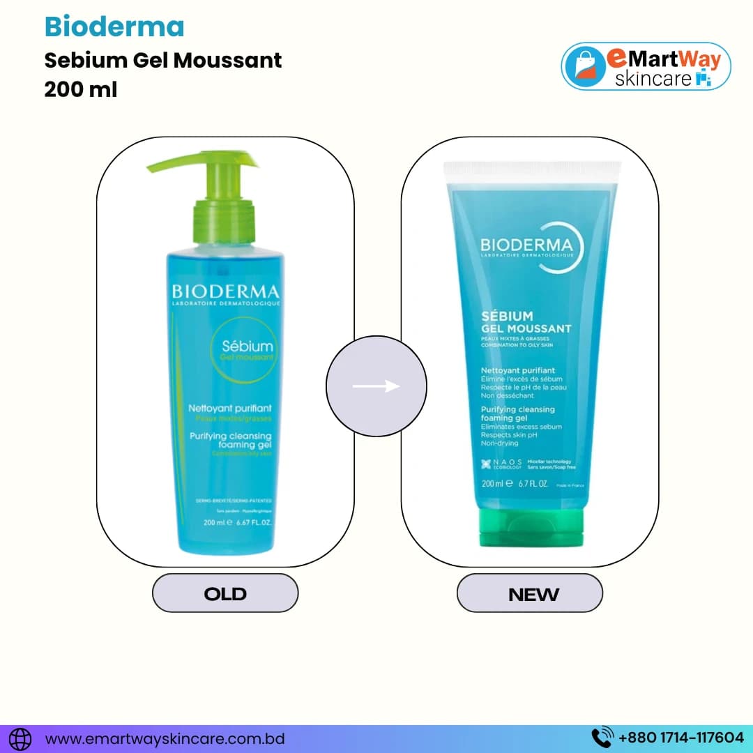 Bioderma Sebium Gel Moussant 200ml