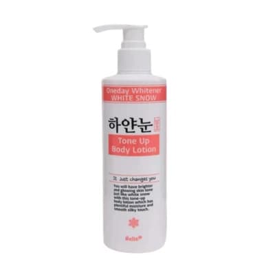 NELLA Oneday Whitener White Snow Fermented Tone Up Body Lotion
