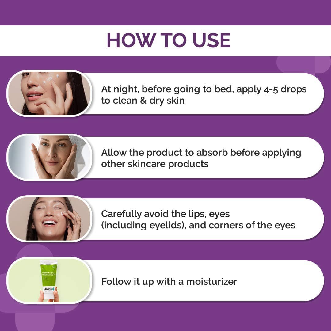 The Derma CO 0.3% Retinol Face Serum for Spotless Skin 30ml 