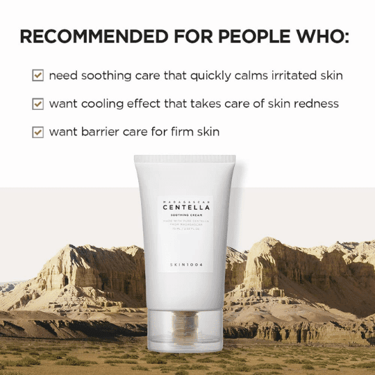 Skin1004 Madagascar Centella Soothing Cream 75ml 