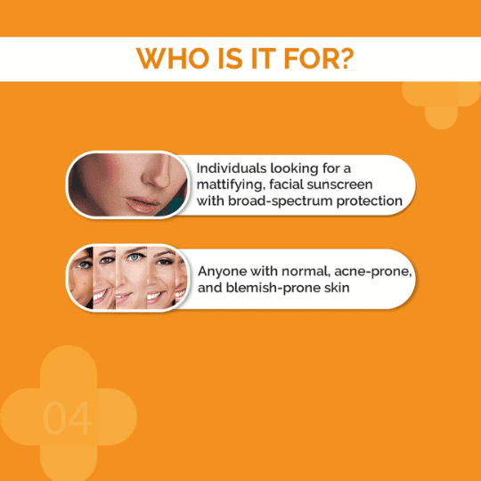 The Derma Co Ultra Matte Sunscreen Gel SPF 60 P+++ 50g 