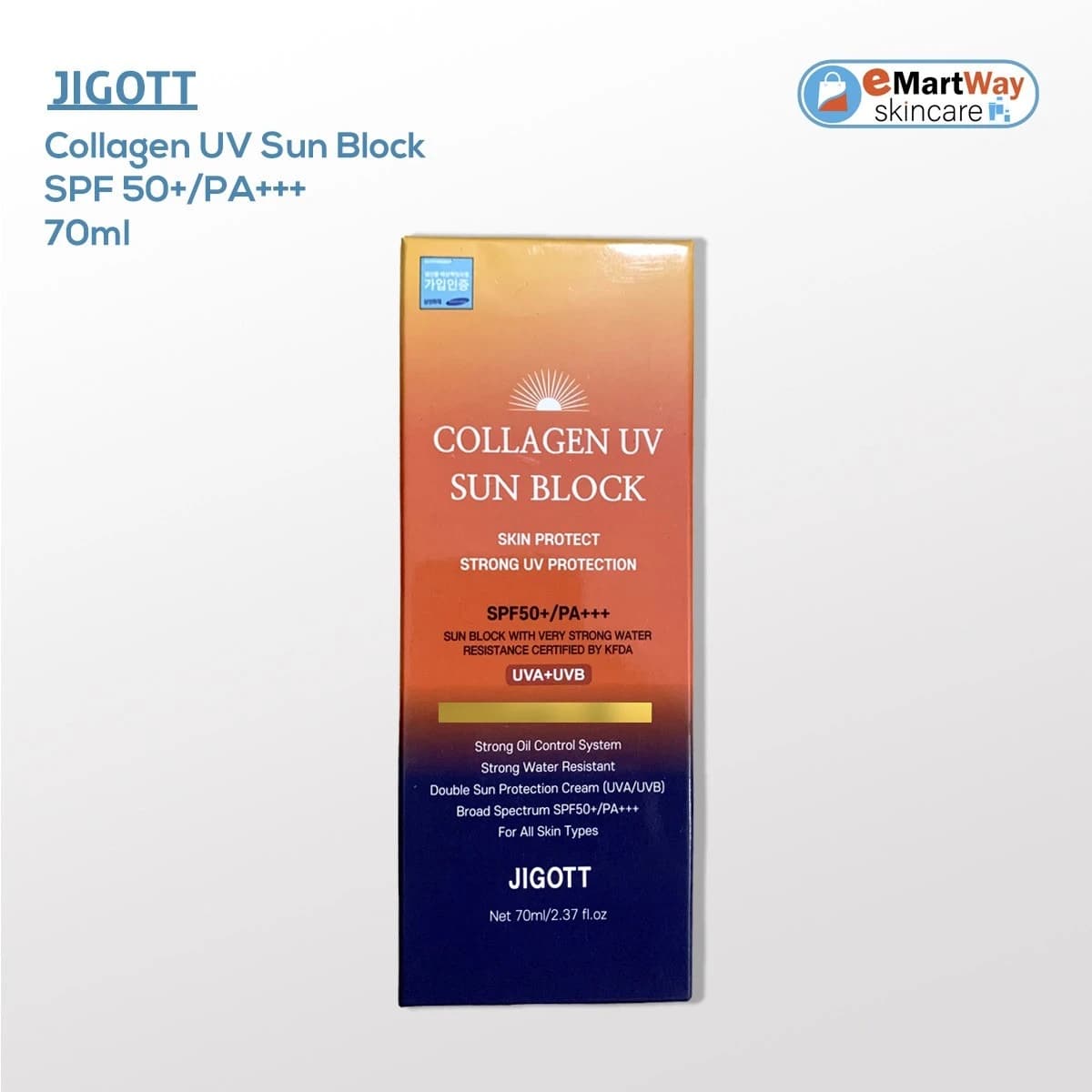 Jigott Collagen UV Sun Block SPF50+ PA+++