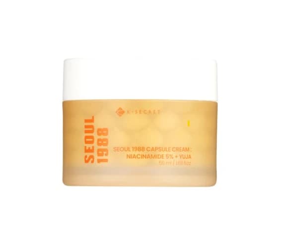 K - Secret Seoul 1988 Capsule Cream Niacinamide 5% + Yuja 5OMl