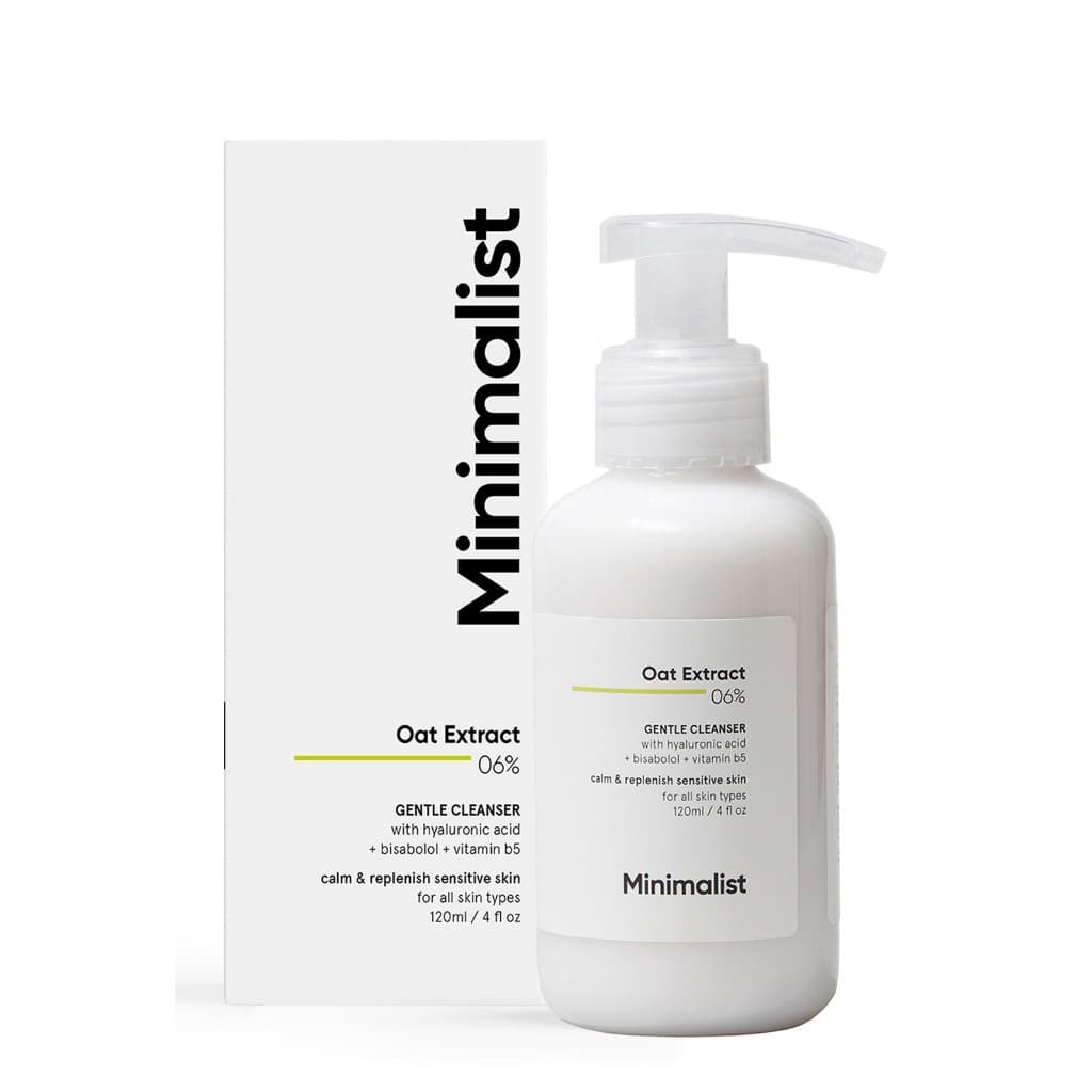 Minimalist Oat Extract 06% Gentle Cleanser 120ml 