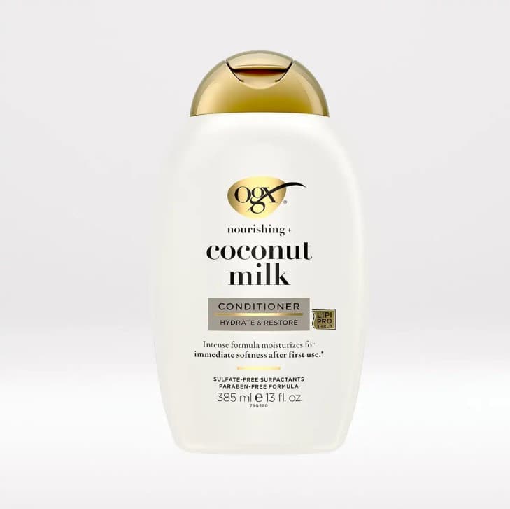 OGX Nourishing Plus Coconut Milk Conditioner 385ml 