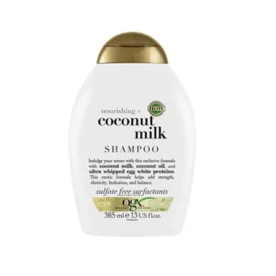 OGX Nourishing Plus Coconut Milk Shampoo 385ml