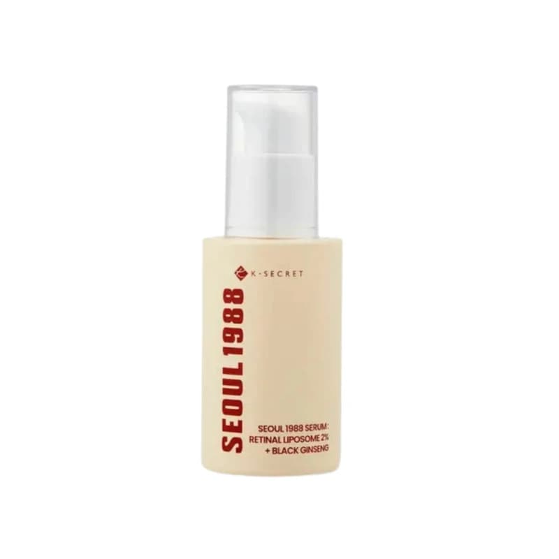 K - Secret Seoul 1988 Serum: Retinal Liposome 2% + Black Ginseng 30ml