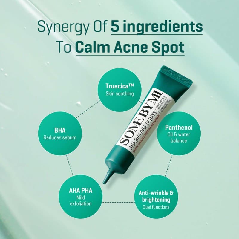 SOME BY MI AHA BHA PHA 14 Days Super Miracle Spot All Kill Cream 30ml 