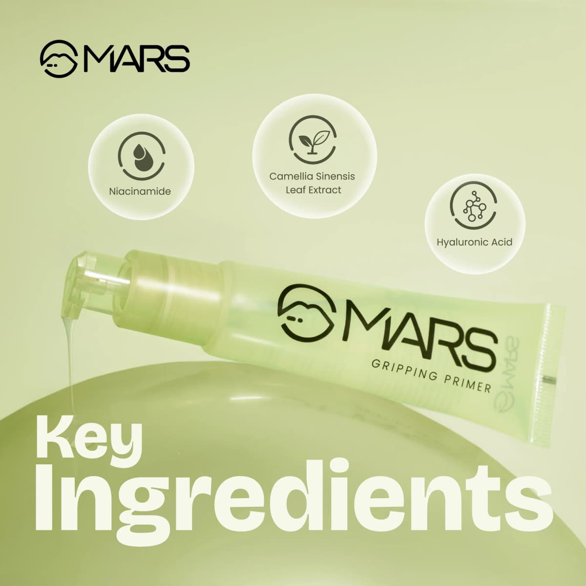 MARS Gripping Face Primer It's Glow O' Clock Primer 