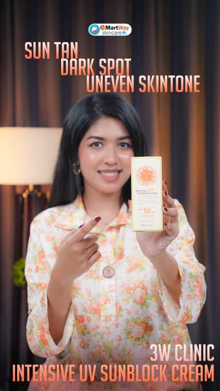 3W Clinic Intensive UV Sunblock Cream SPF50+/PA+++ 70ml