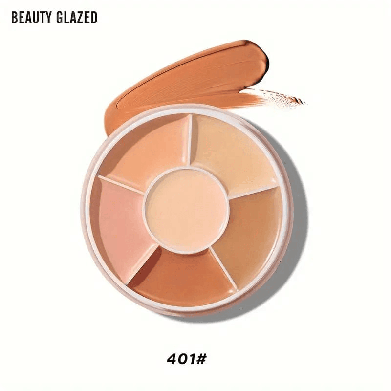 Beauty Glazed Softly 6 Colors Concealer Palette - 401 