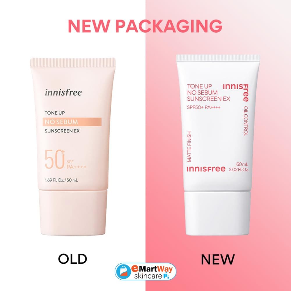 Innisfree Tone Up No Sebum Sunscreen SPF50+ PA++++ 
