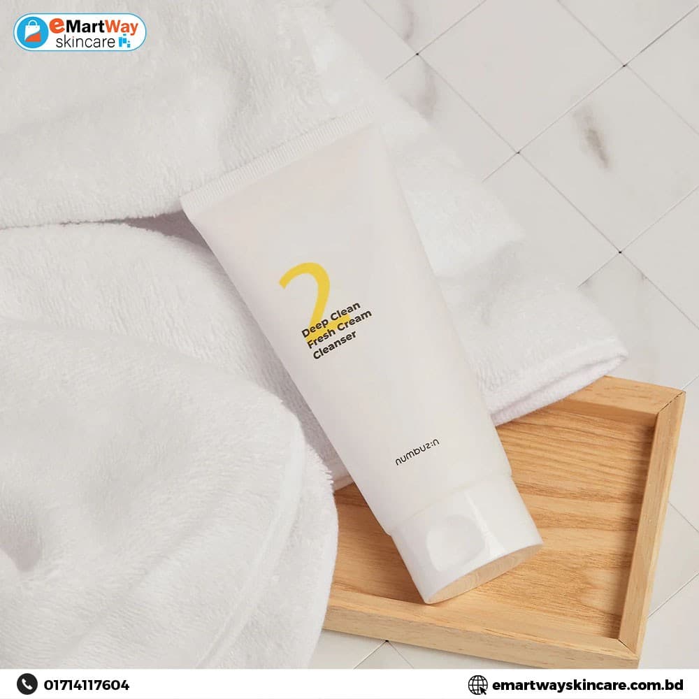 Numbuzin No. 2 Deep Clean Fresh Cream Cleanser 120ml 