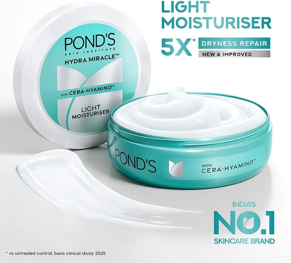 Ponds Light Moisturiser Non Oily Fresh Feel 100ml 