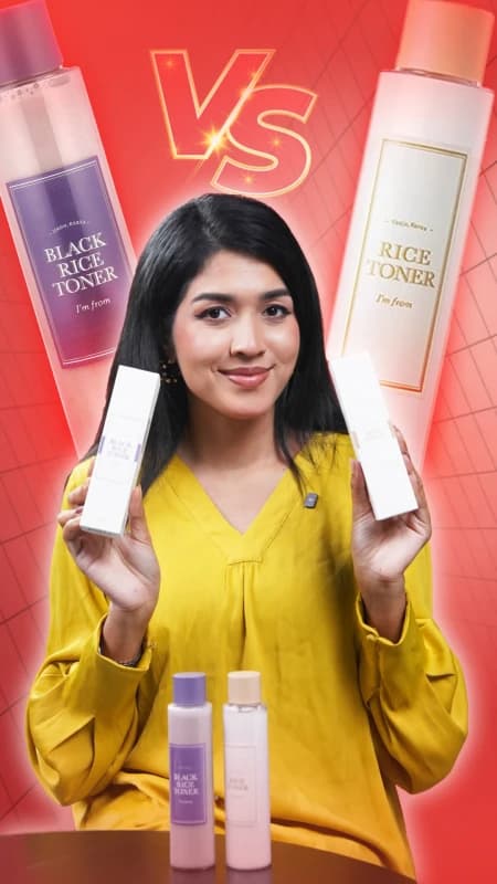 I'M FROM Rice Toner Collection  Black Rice Toner & Rice Toner 30ml